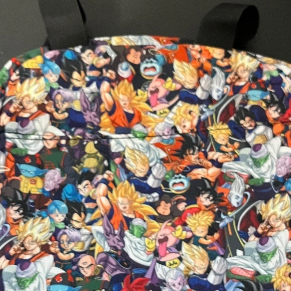 Dragon Ball Z Insulated Lunch Bag Anime Character Collage Cooler Tote NWOT